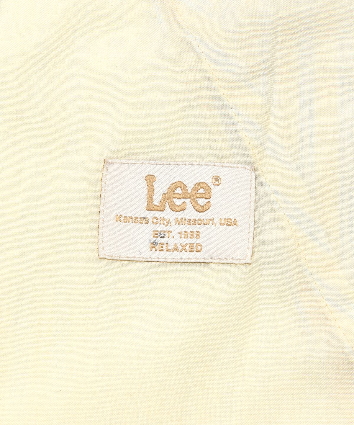 리(LEE) 우먼 스트라이프 이지 쇼츠 레몬