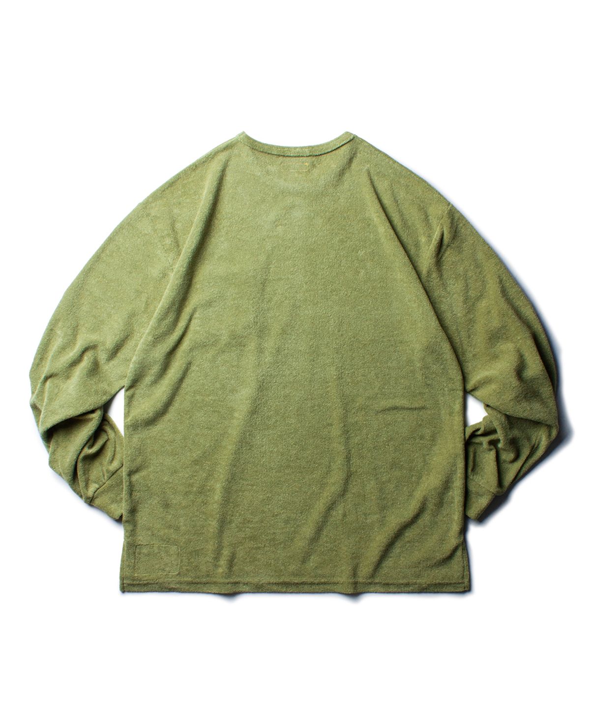 더 레스큐(THE RESQ) YOSEMITE TERRY L/S TEE [AVOCADO GREEN]