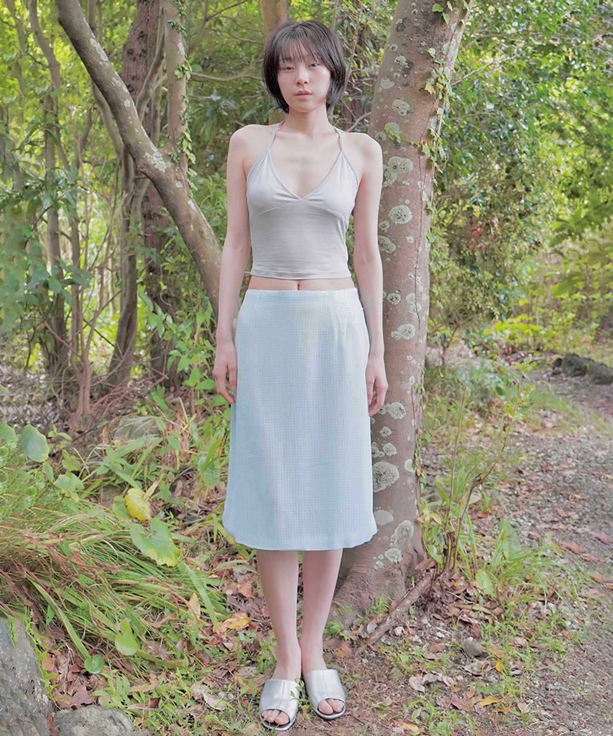 누아누(NUUANU) Luma Skirt_Emerald