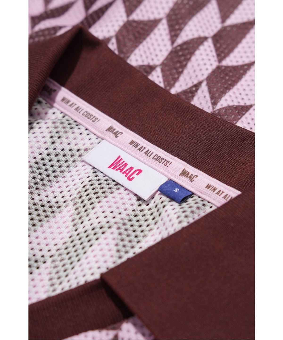 왁(WAAC) Athletic Optic Block Over Fit Polo WLTCM26402PIL