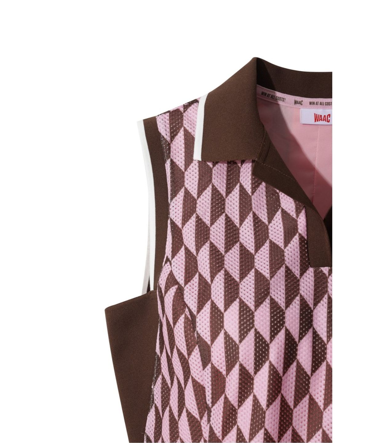 왁(WAAC) Athletic Optic Block Sleeveless Dress WLTCM26411PIL