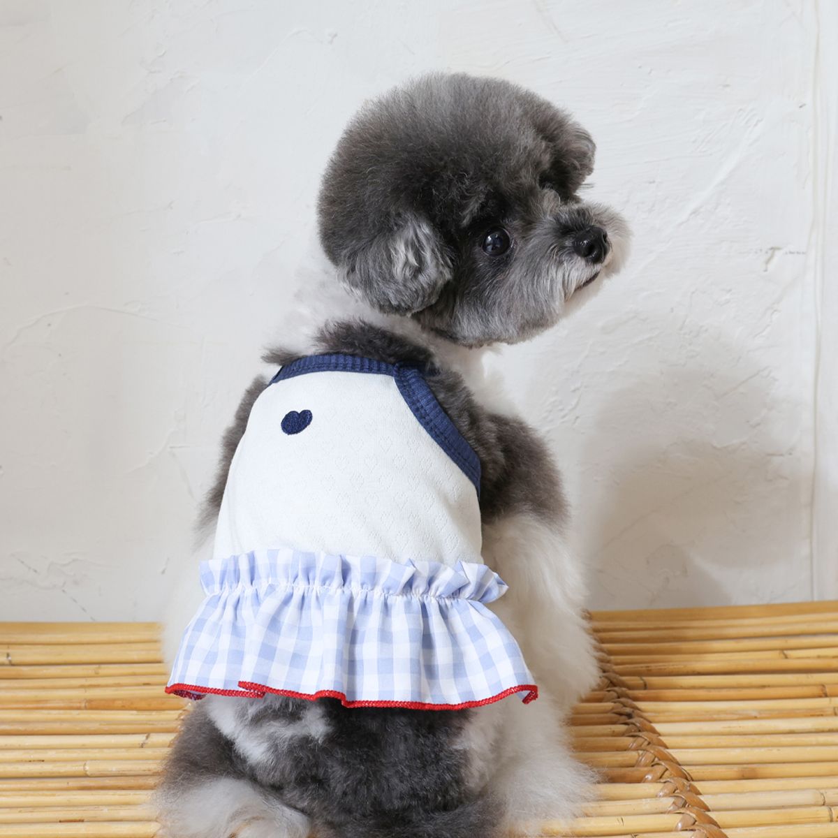 펫츠랜드(PETSLAND) 리틀체크원피스 2color S-2XL