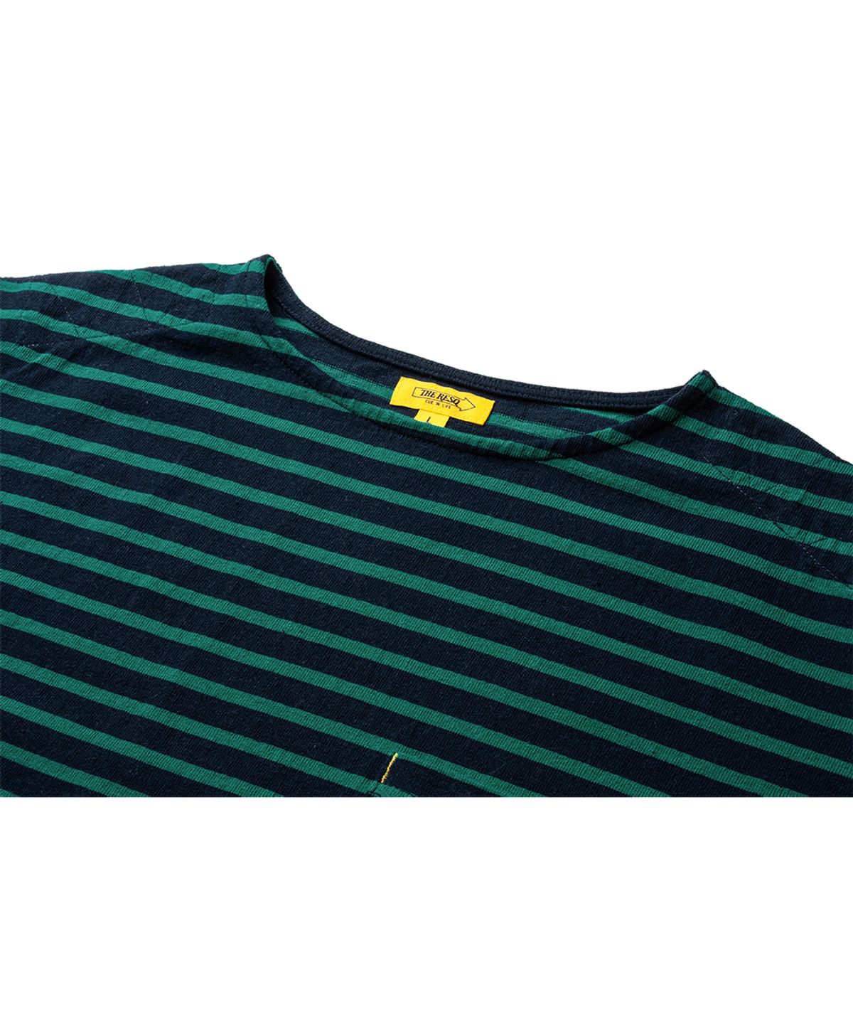 더 레스큐(THE RESQ) CLASSIC STRIPED L/S TEE [INK NAVY]