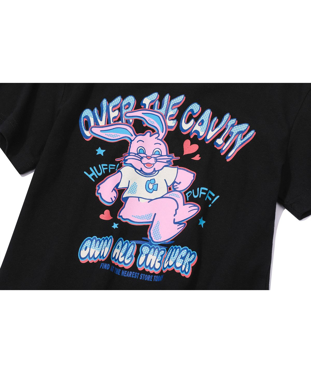 꼼파뇨 키즈(CPGN KIDS) KIDS 허프 홉피 반팔티 블랙
