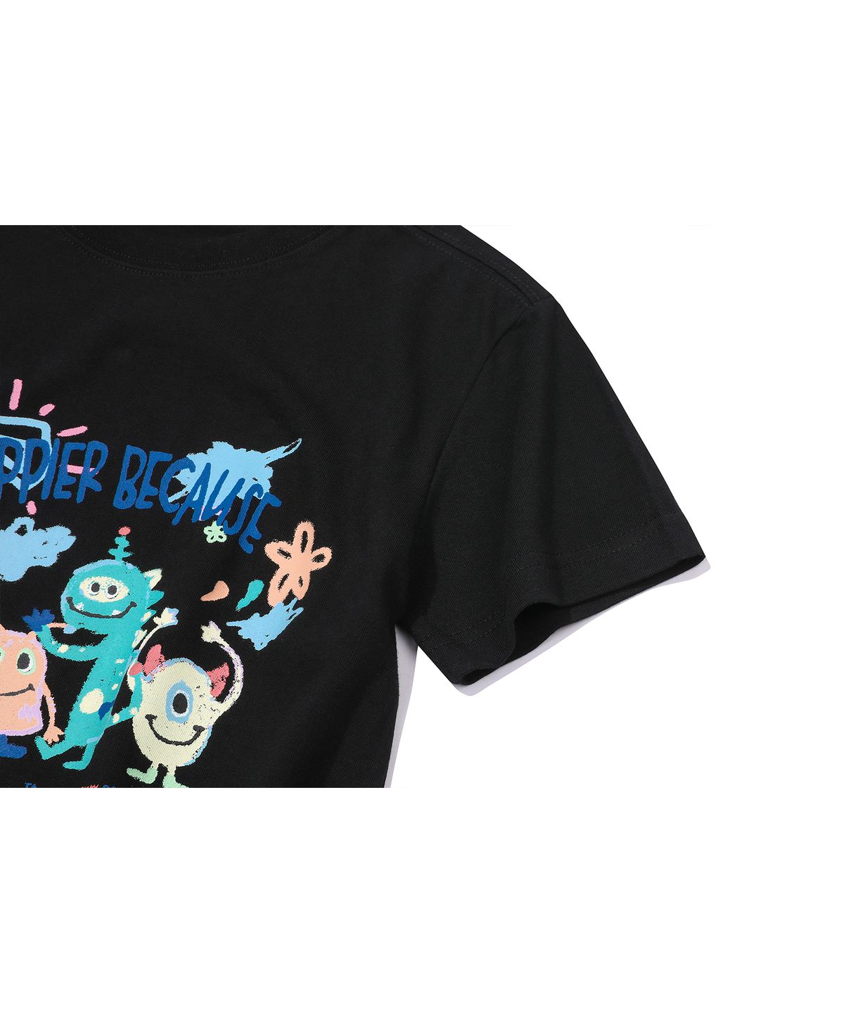 꼼파뇨 키즈(CPGN KIDS) KIDS 해피 데이 반팔티 블랙