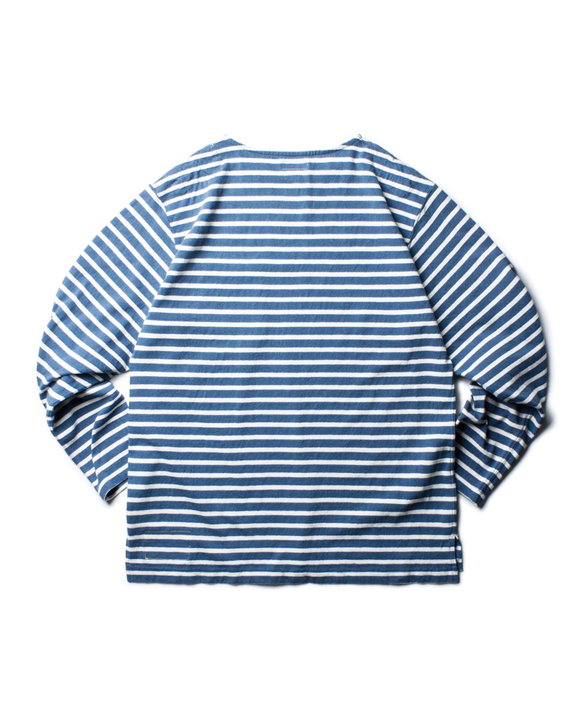 더 레스큐(THE RESQ) CLASSIC STRIPED L/S TEE [MARINE BLUE]