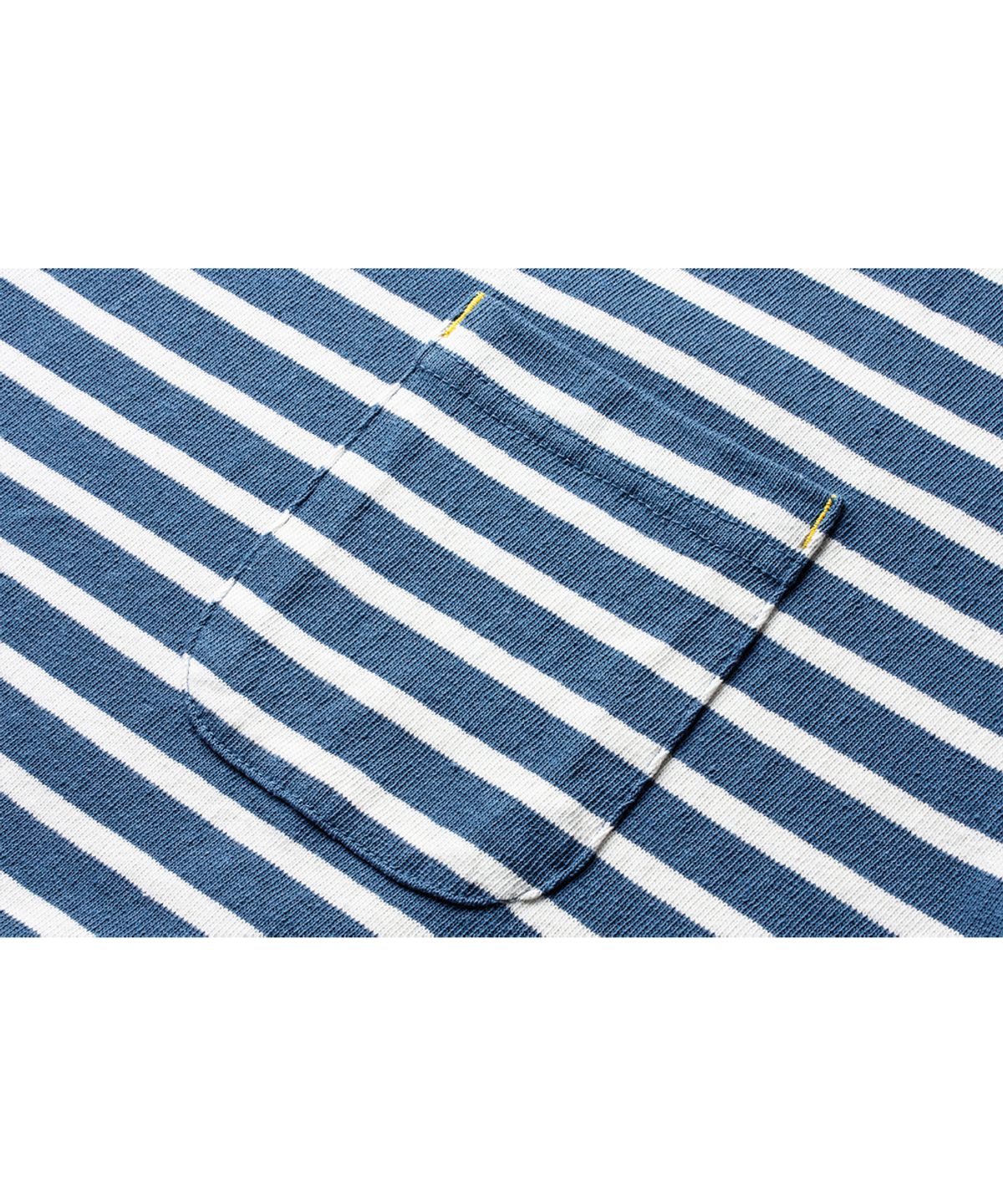 더 레스큐(THE RESQ) CLASSIC STRIPED L/S TEE [MARINE BLUE]