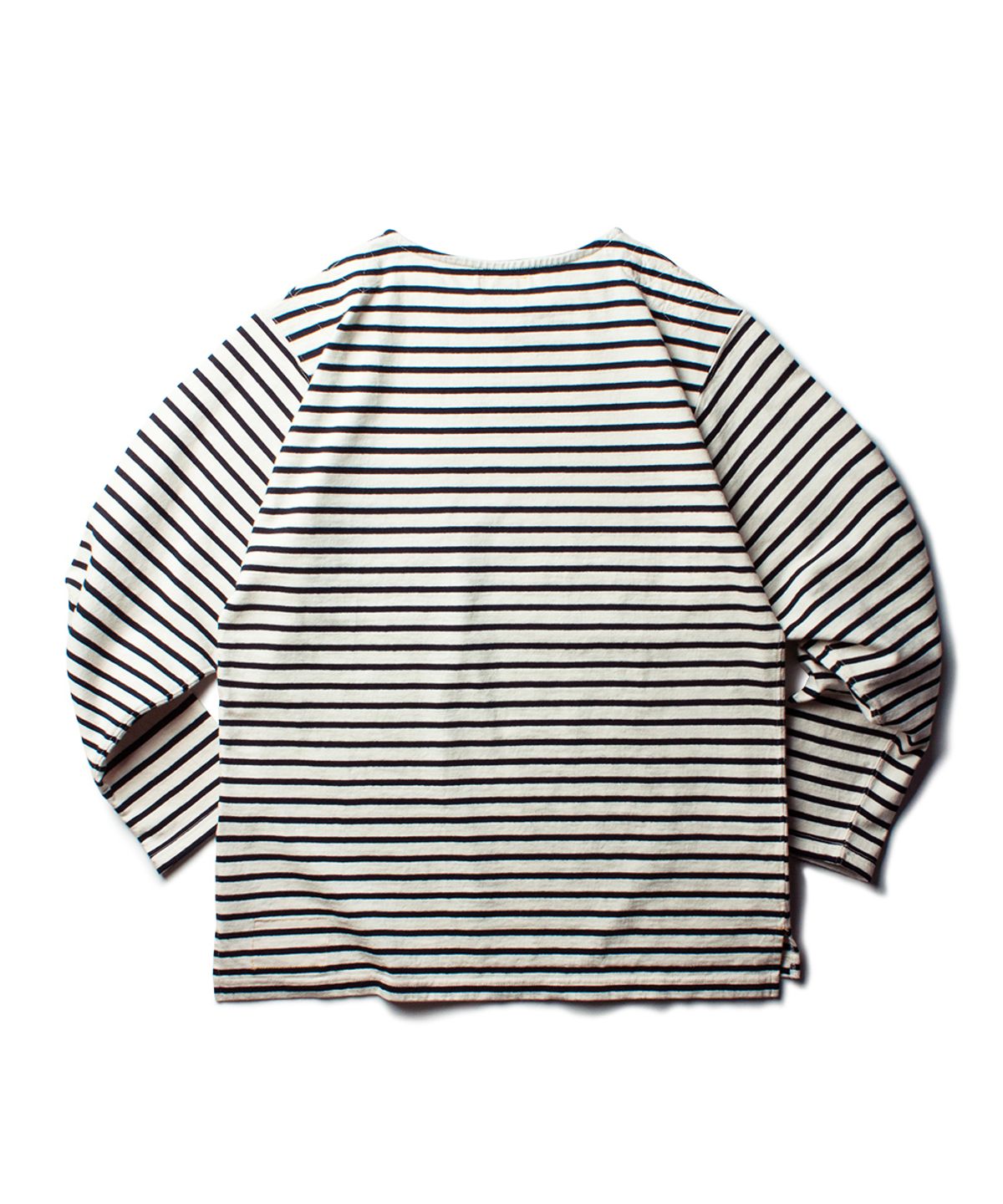 더 레스큐(THE RESQ) CLASSIC STRIPED L/S TEE [IVORY]