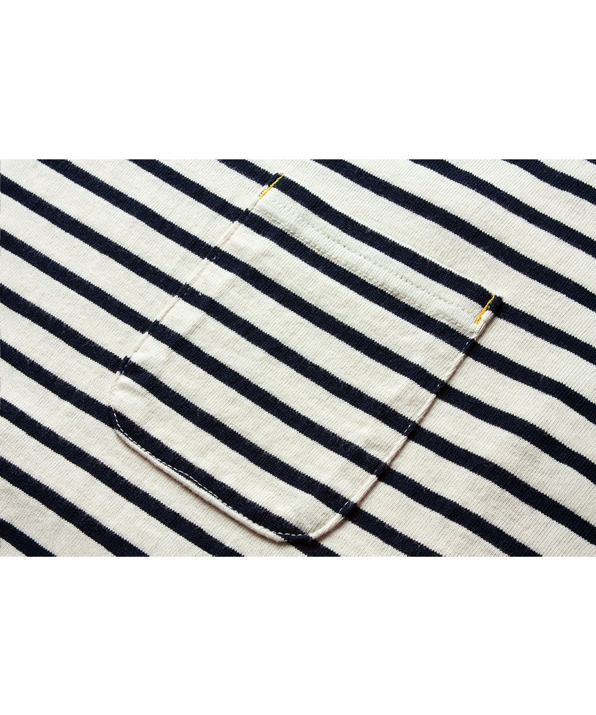 더 레스큐(THE RESQ) CLASSIC STRIPED L/S TEE [IVORY]