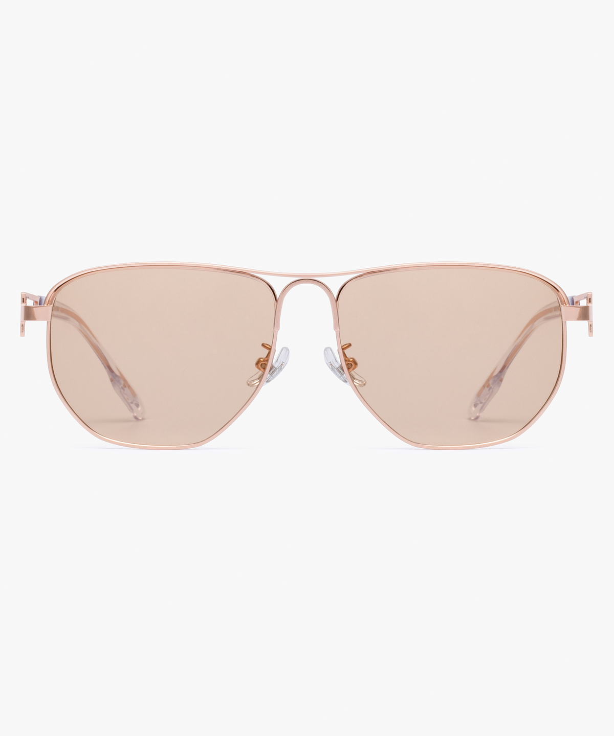 리끌로우(RECLOW) RC 스테인리스 VEIL 선글라스 ROSE BROWN