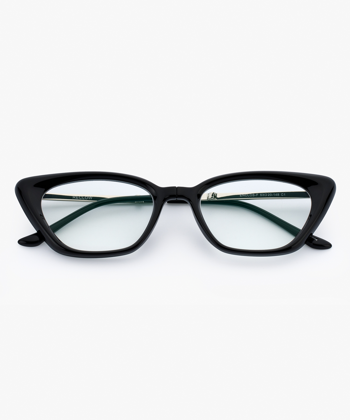 리끌로우(RECLOW) RC ENCLOS F 폴더 안경 BLACK