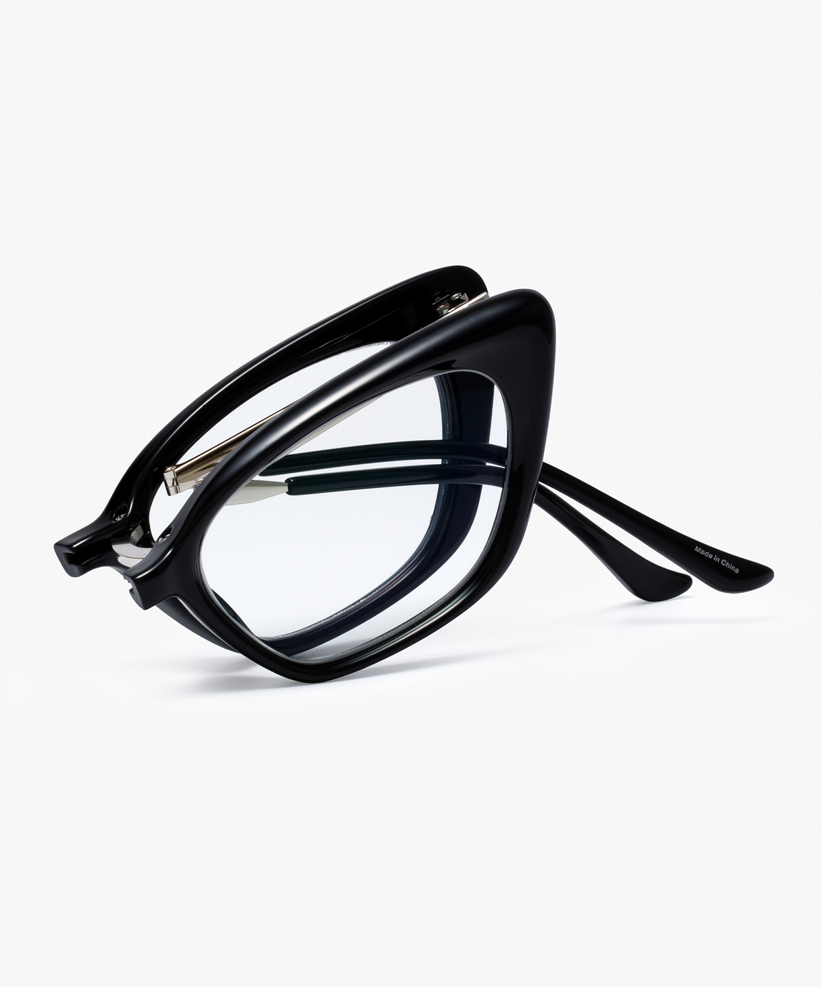 리끌로우(RECLOW) RC ENCLOS F 폴더 안경 BLACK
