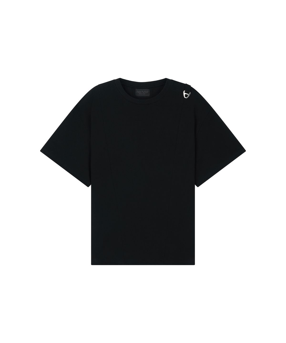 뉴이 뉴욕(NUYH NEWYORK) [PRET A PORTER] SYMMETRY ZIPPER T-SHIRT