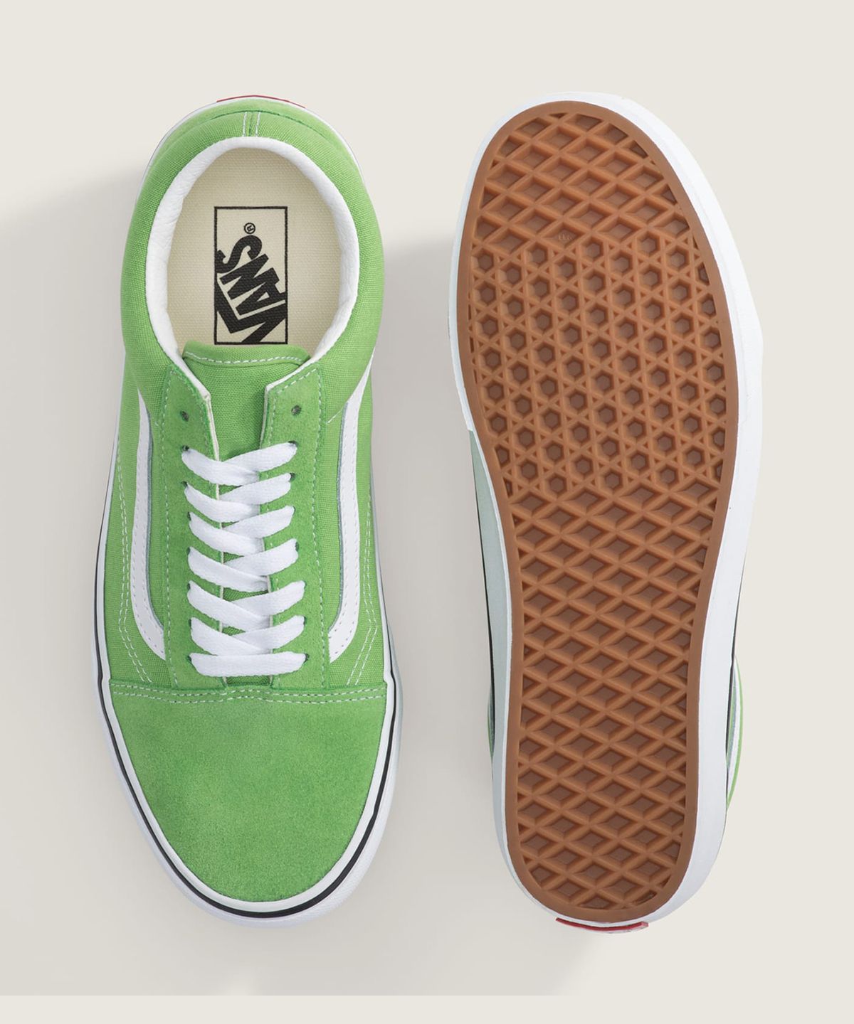 반스(VANS) 올드스쿨 - (컬러 띠어리) 라임 버스트 / VN000D7ZFPB1