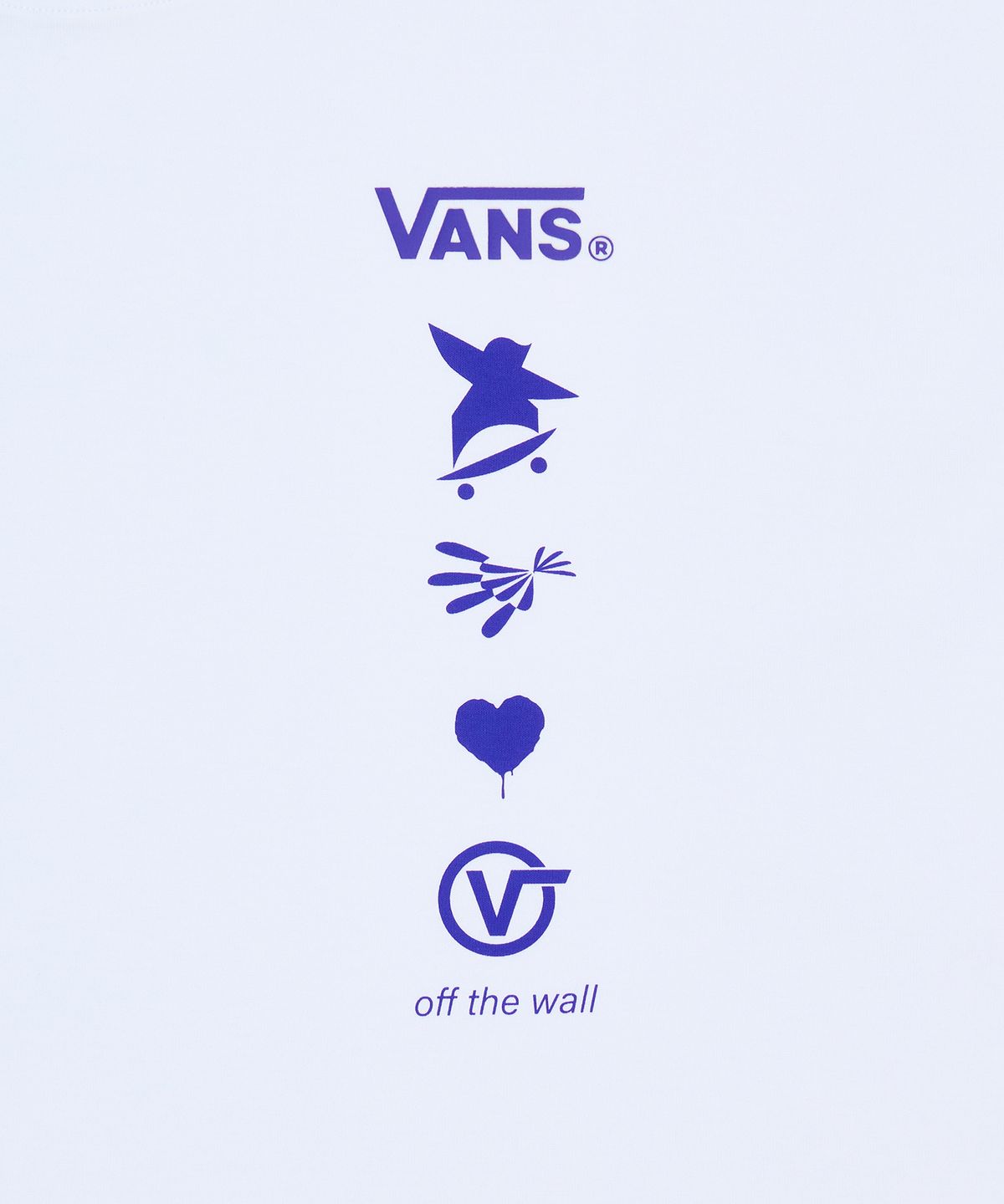 반스(VANS) 버드 반소매 티셔츠 - 블랑데블랑 / VN000TKYJVY1
