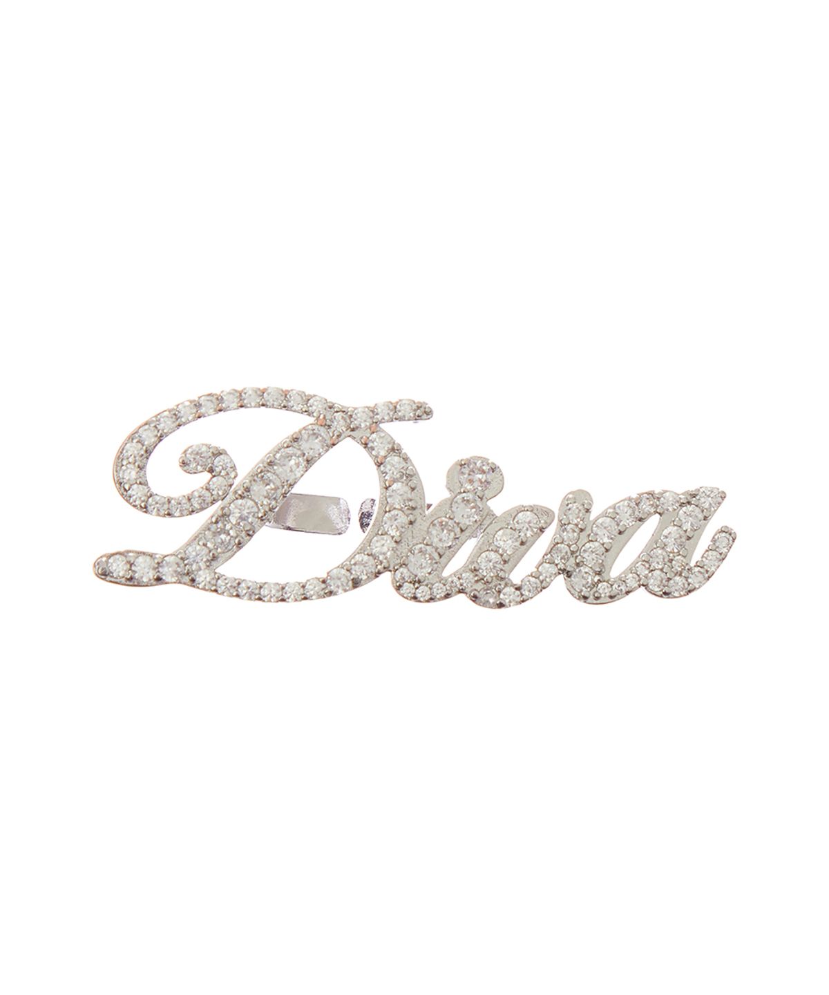 러브이즈트루(LUVISTRUE) SY DIVA LETTERING RING(SILVER)