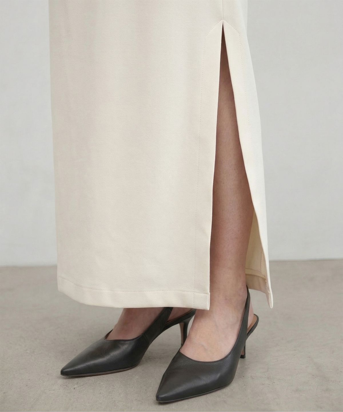 킴도(KIMDOH) Arden Long Skirt / Ivory