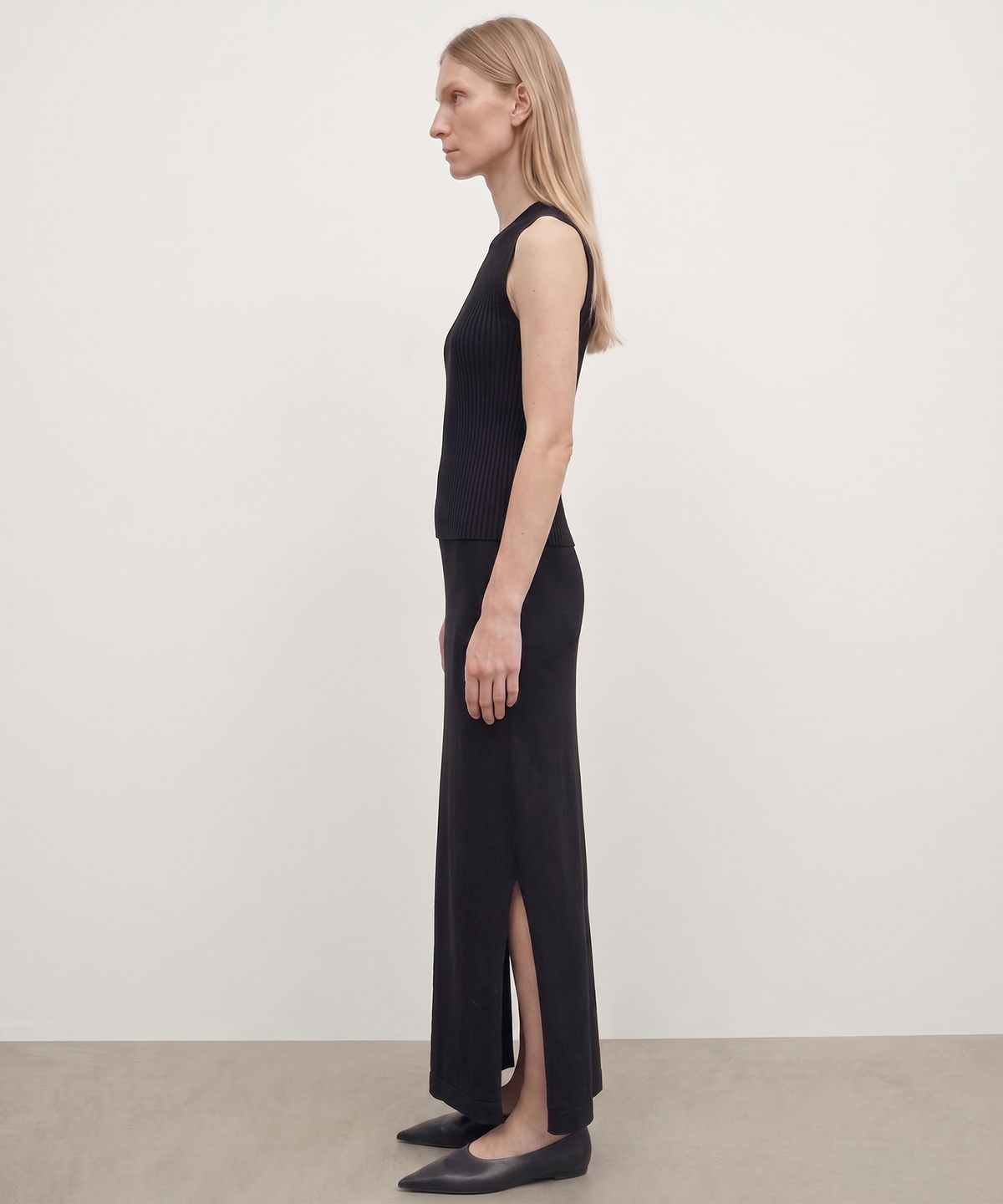 킴도(KIMDOH) Arden Long Skirt / Black