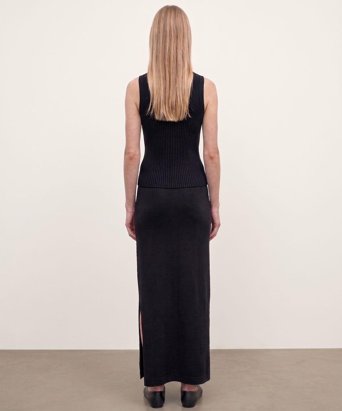 킴도(KIMDOH) Arden Long Skirt / Black