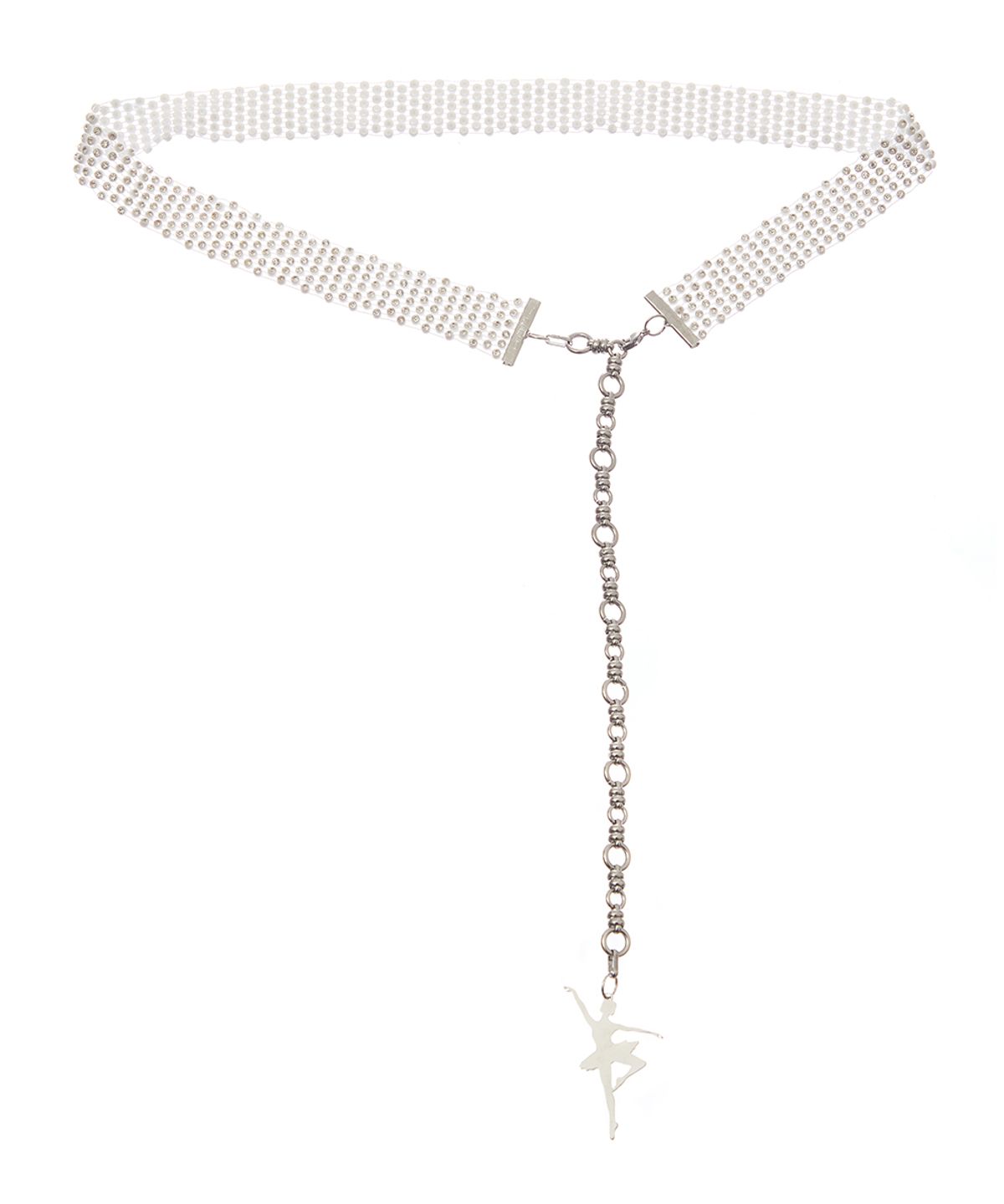 러브이즈트루(LUVISTRUE) SY SHINING CHAIN BELT(WHITE)