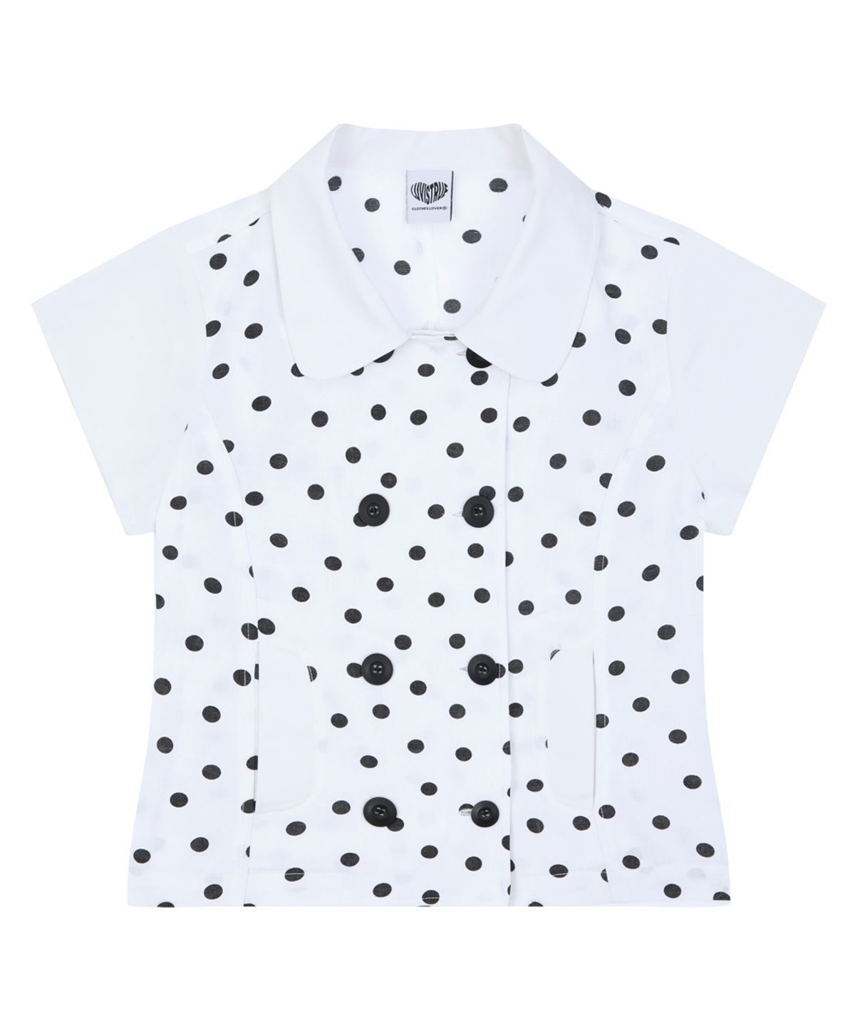 러브이즈트루(LUVISTRUE) SY DOT JACKET(WHITE)