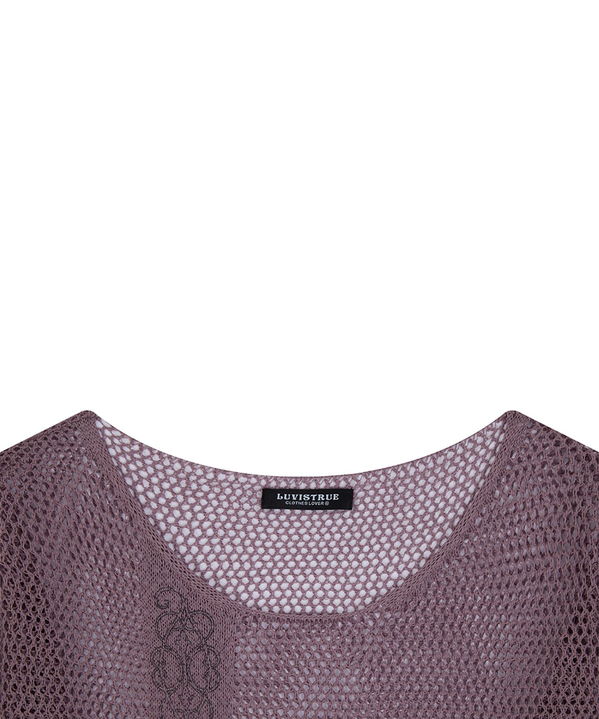 러브이즈트루(LUVISTRUE) SY LACE NET KNIT(INDIE PINK)