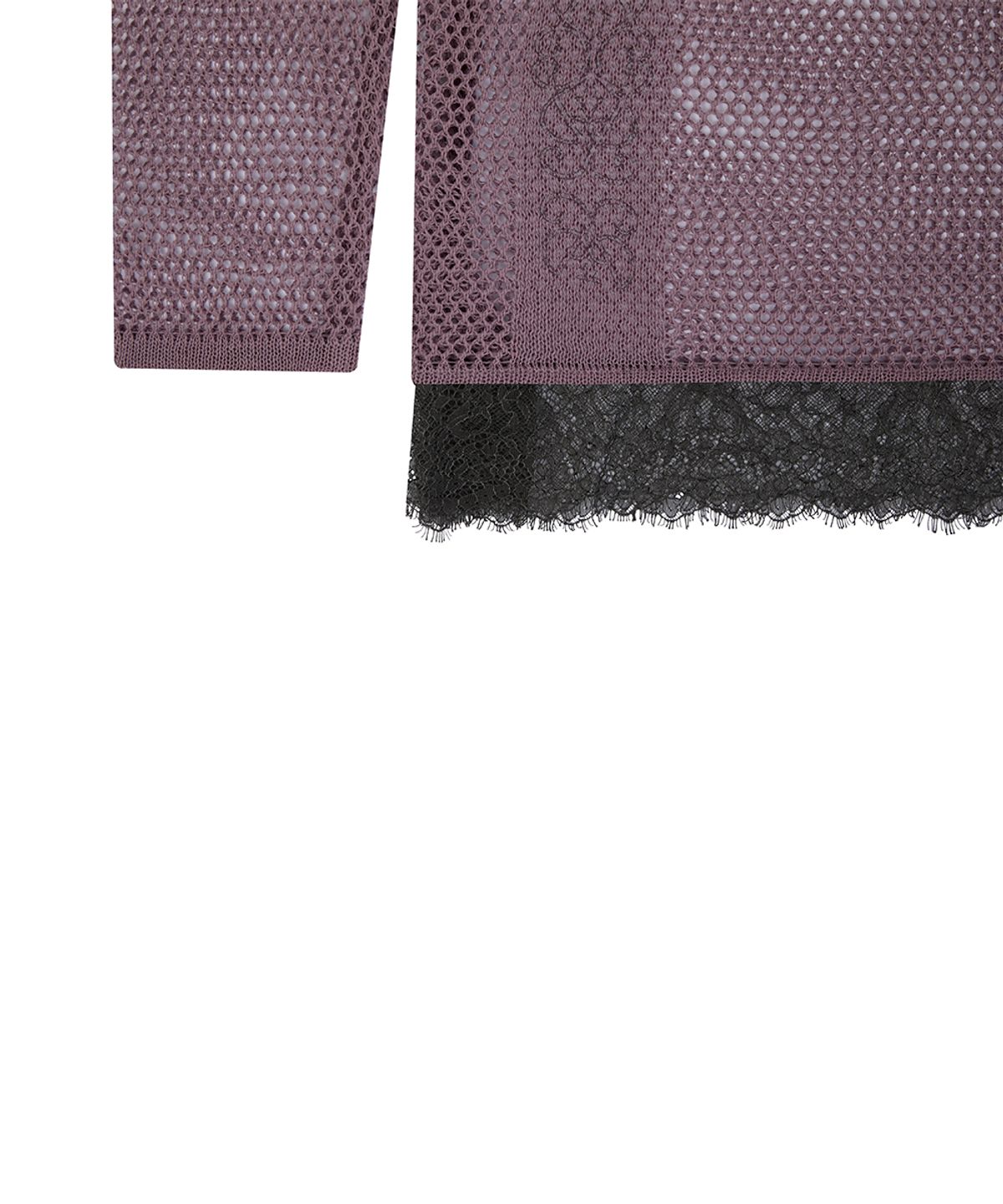 러브이즈트루(LUVISTRUE) SY LACE NET KNIT(INDIE PINK)