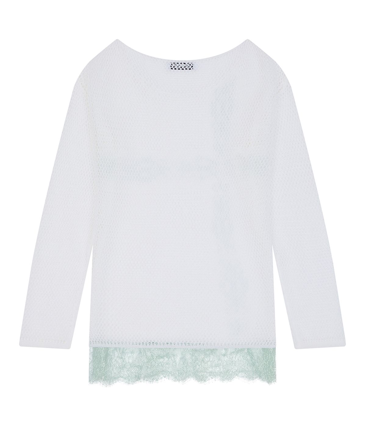 러브이즈트루(LUVISTRUE) SY LACE NET KNIT(WHITE)