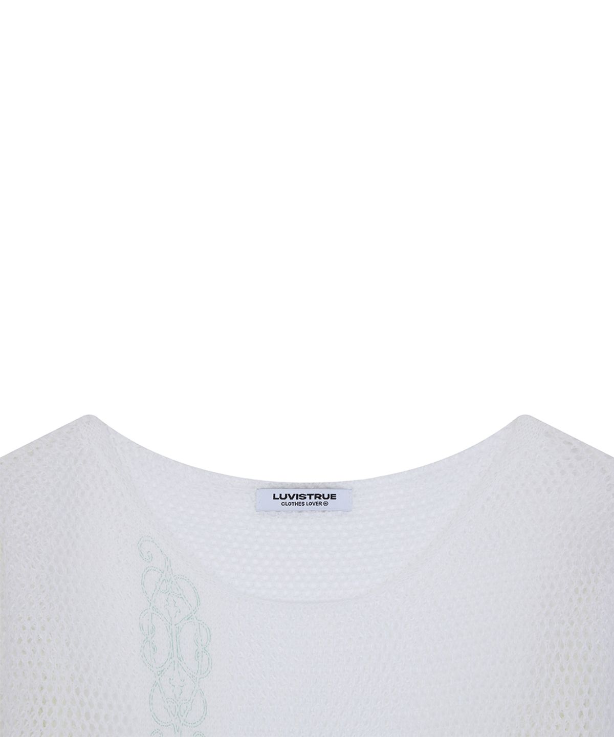 러브이즈트루(LUVISTRUE) SY LACE NET KNIT(WHITE)
