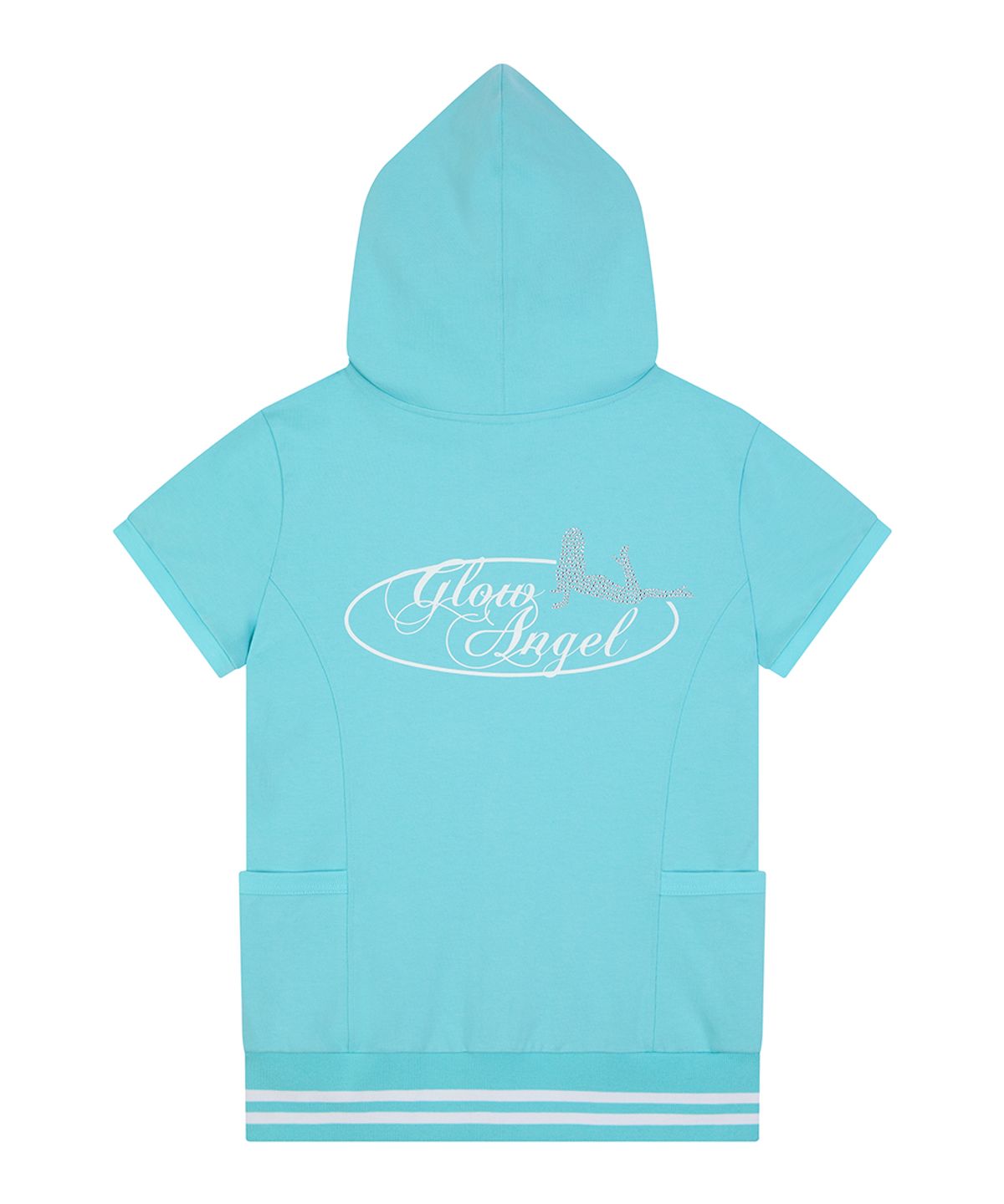 러브이즈트루(LUVISTRUE) SY ANGEL HOOD ZIP UP(BLUE)