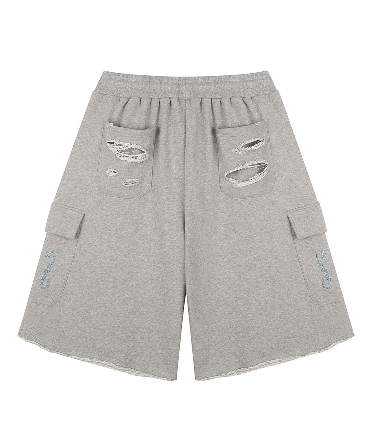 러브이즈트루(LUVISTRUE) SY BERMUDA SHORTS(GRAY)