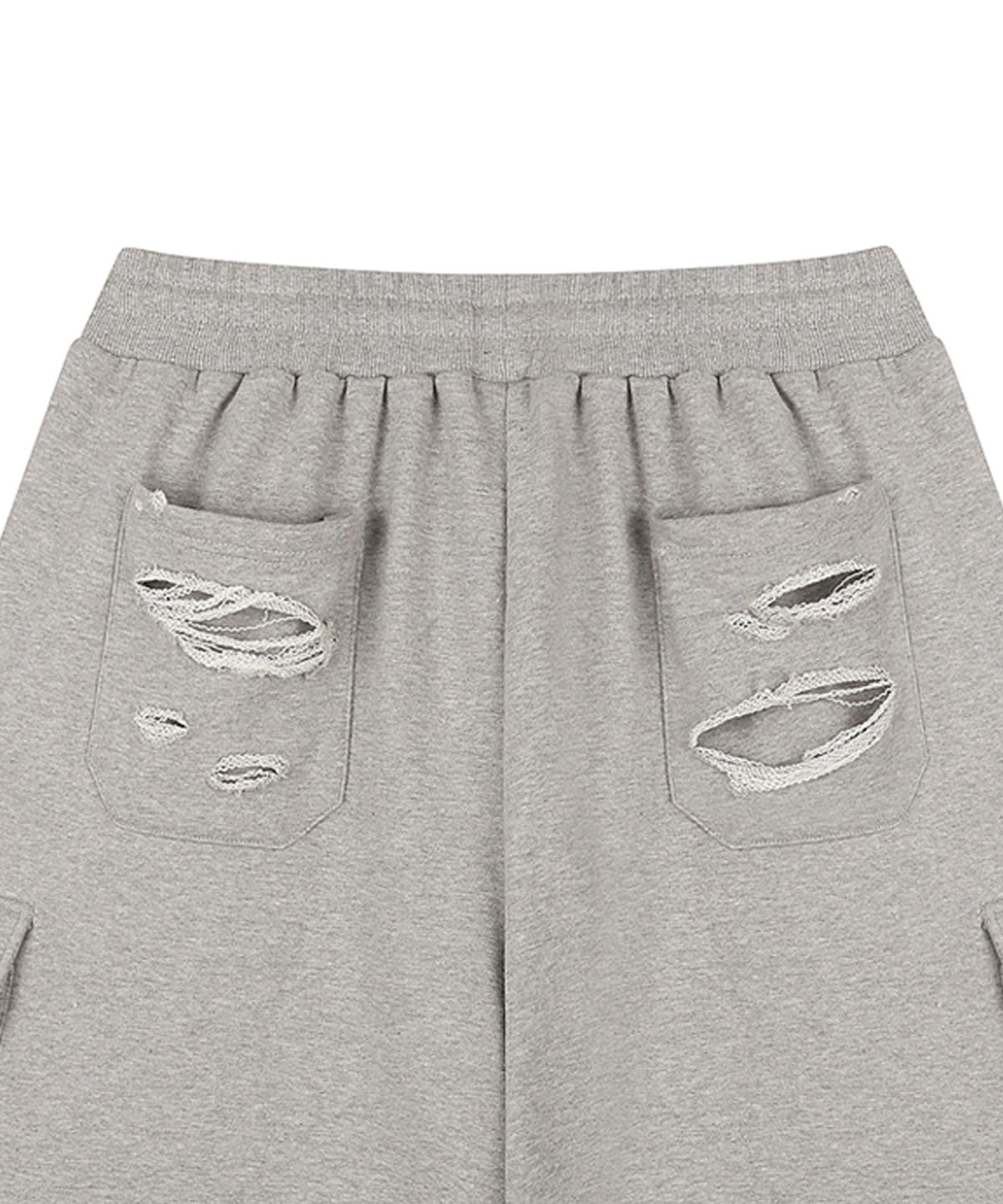 러브이즈트루(LUVISTRUE) SY BERMUDA SHORTS(GRAY)