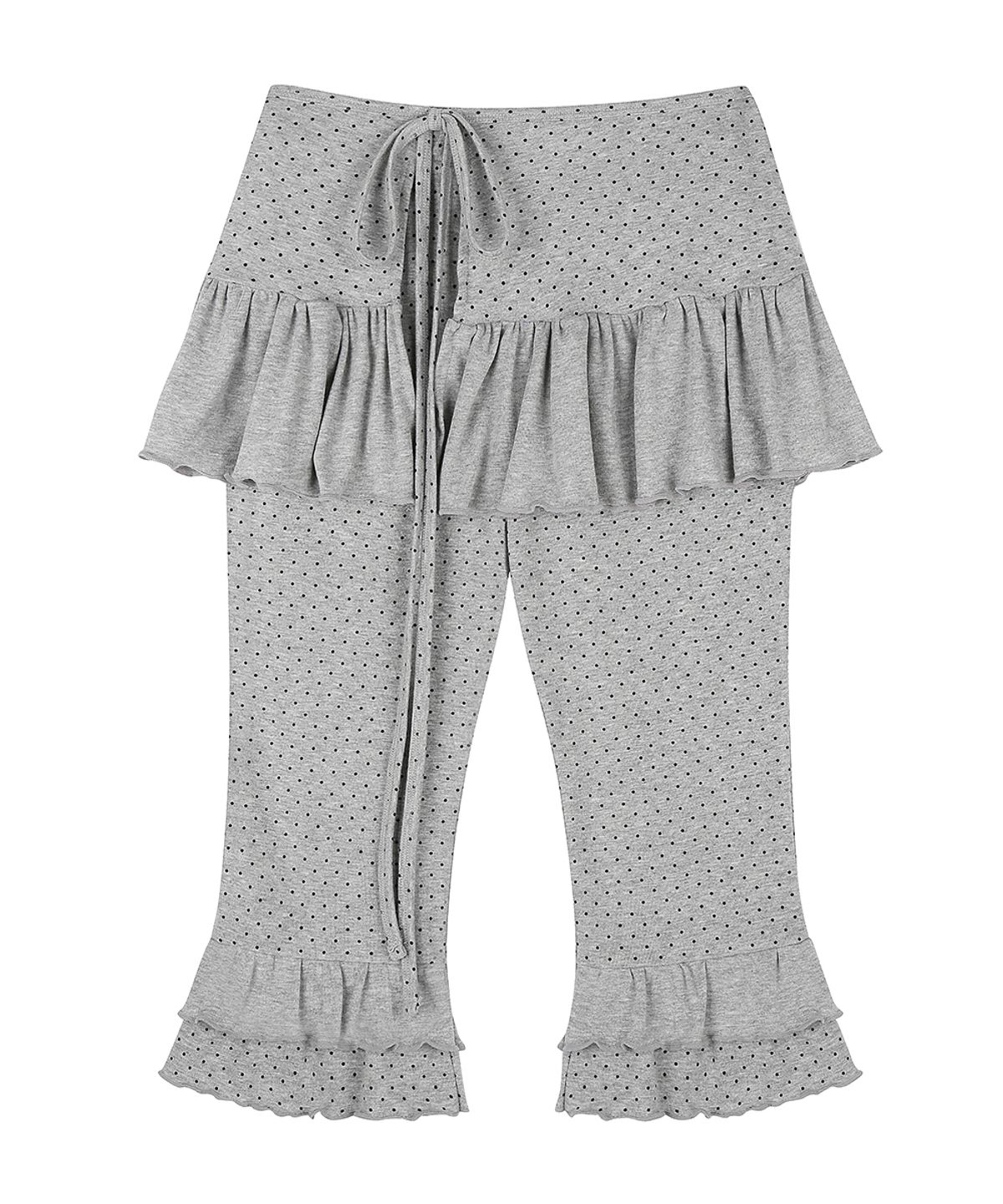 러브이즈트루(LUVISTRUE) SY LAYERED LEGGINGS(GRAY)