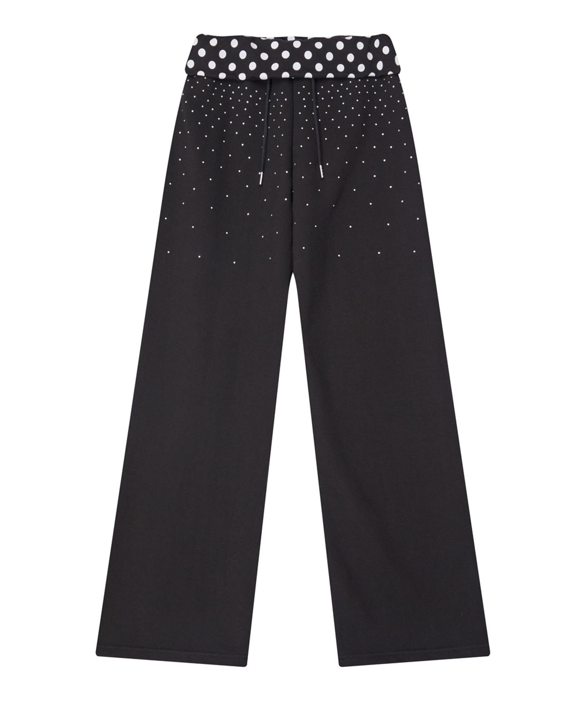 러브이즈트루(LUVISTRUE) SY CRYSTAL FOLDING PANTS(BLACK)