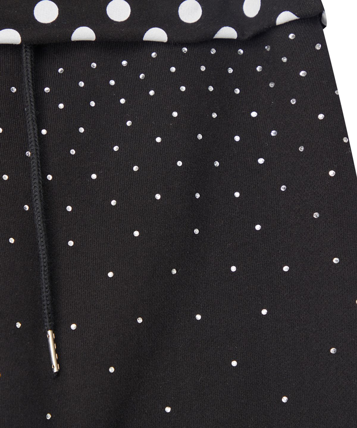 러브이즈트루(LUVISTRUE) SY CRYSTAL FOLDING PANTS(BLACK)