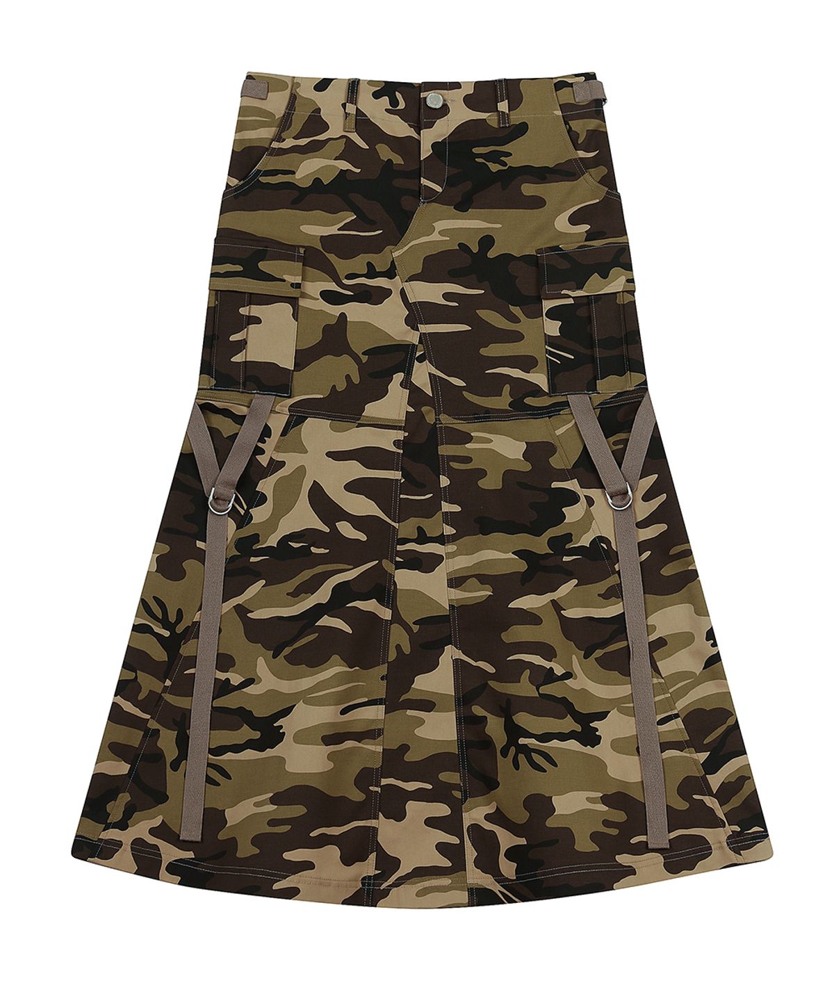 러브이즈트루(LUVISTRUE) SY CARGO LONG SKIRT(BEIGE)