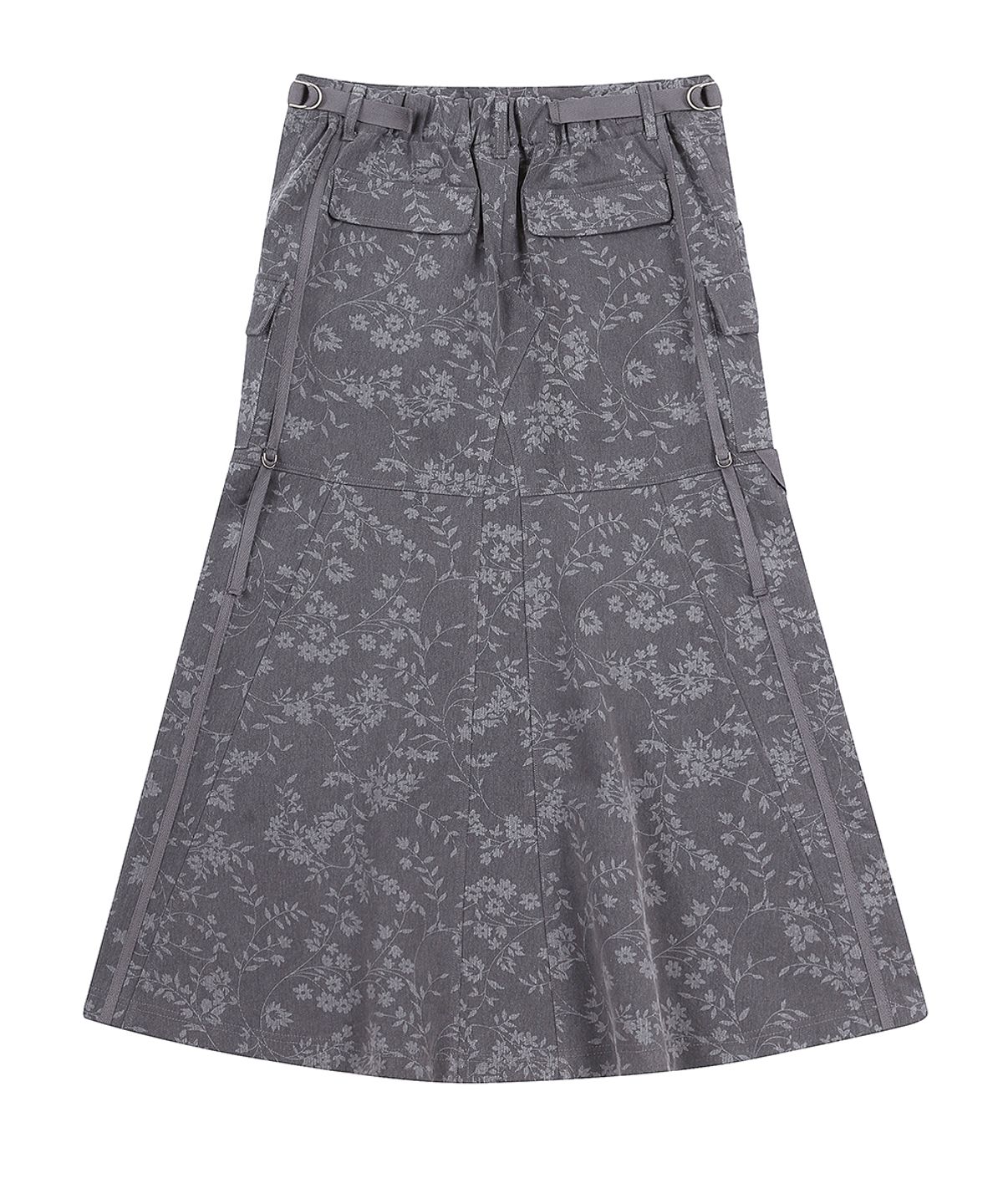 러브이즈트루(LUVISTRUE) SY CARGO LONG SKIRT(GRAY)