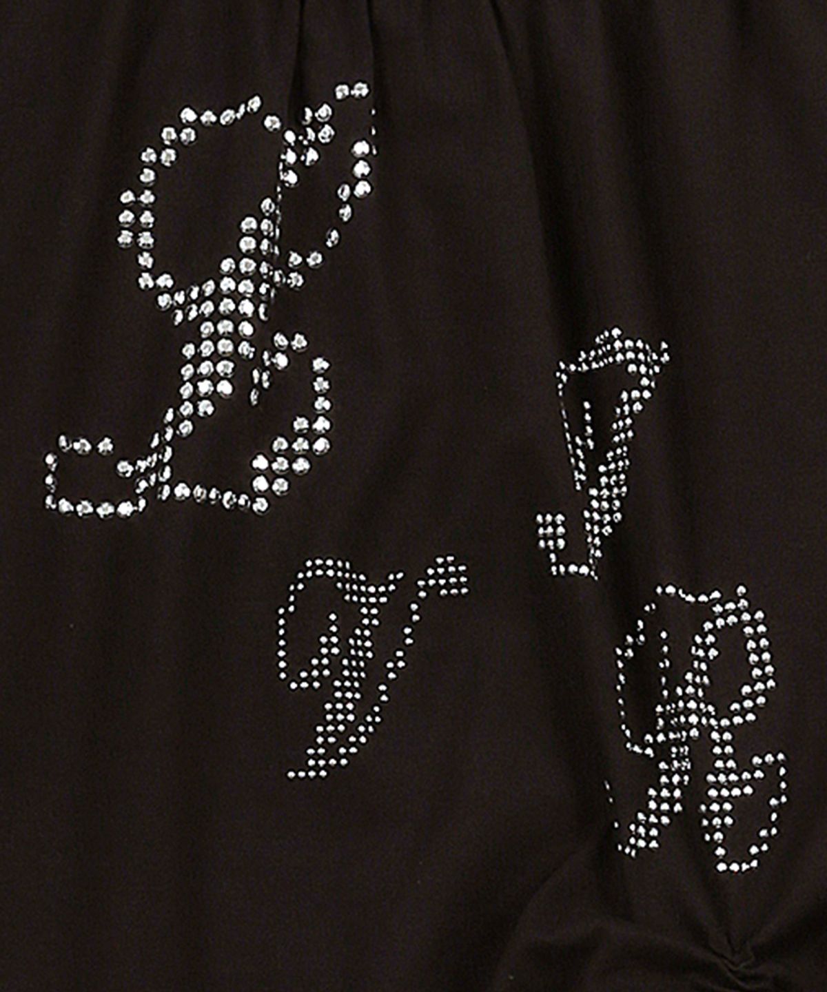 러브이즈트루(LUVISTRUE) SY LACE SHIRRING TEE(BLACK)