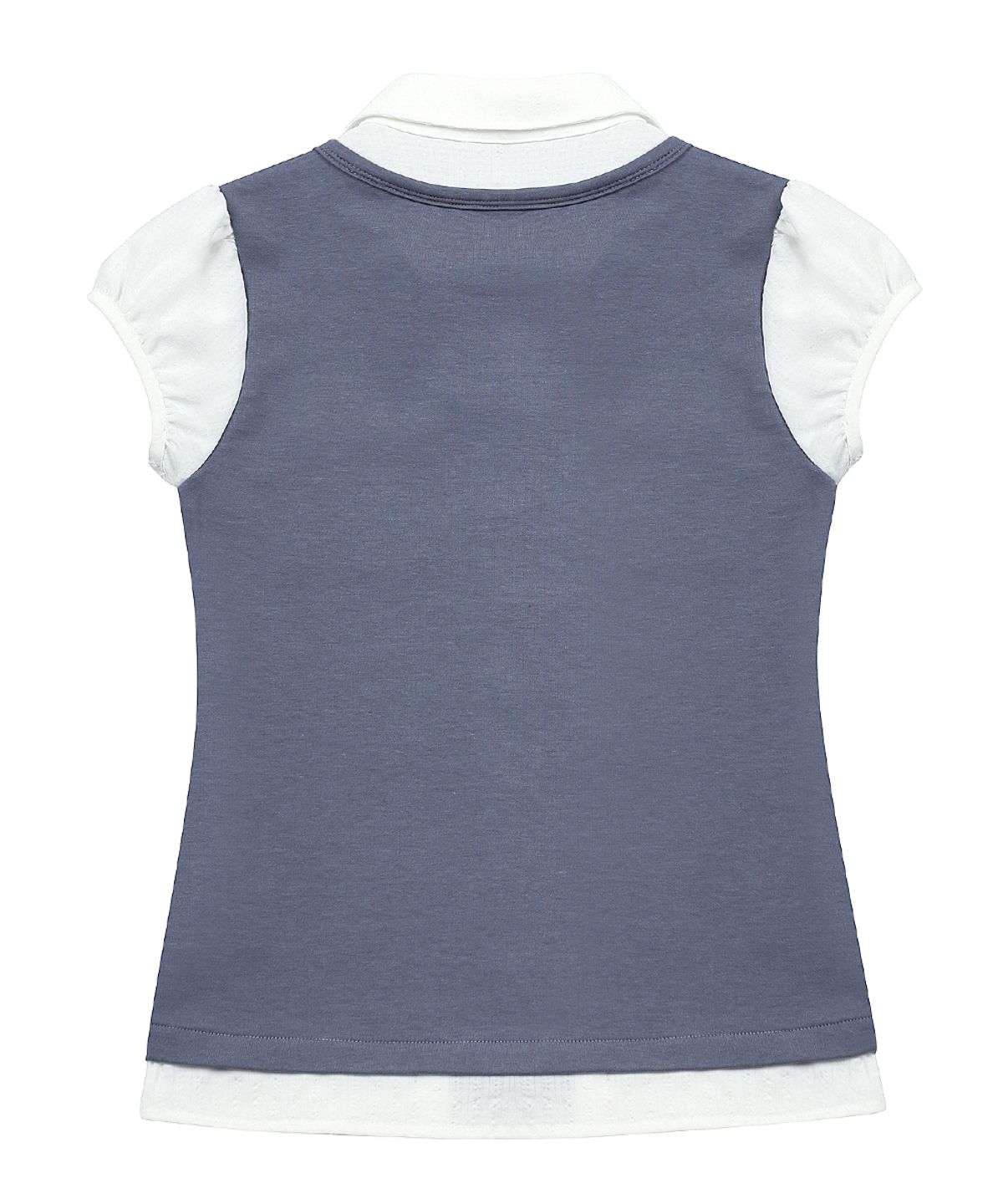 러브이즈트루(LUVISTRUE) SY LAYERED BLOUSE(BLUE)