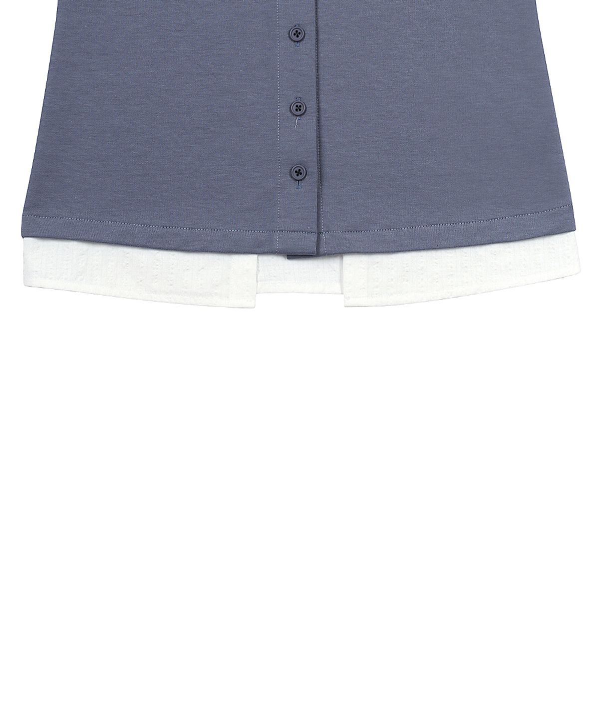 러브이즈트루(LUVISTRUE) SY LAYERED BLOUSE(BLUE)
