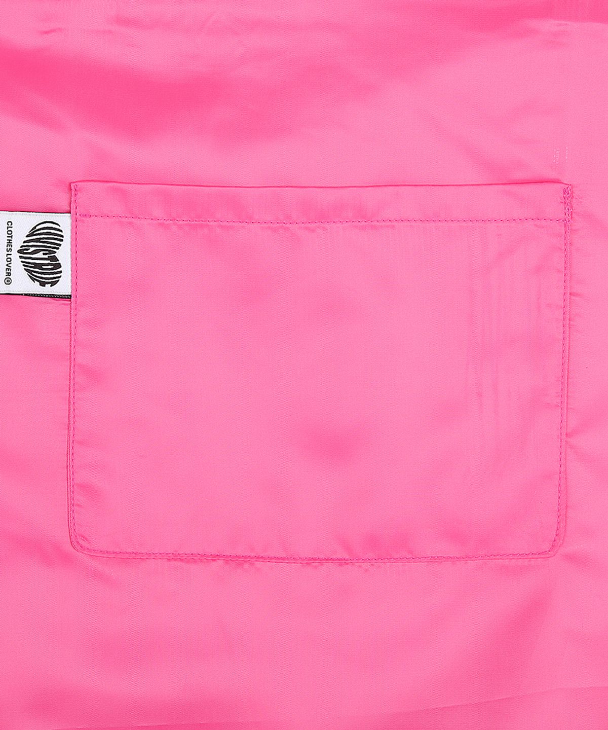 러브이즈트루(LUVISTRUE) SY LETTERING TOTE BAG(PINK)