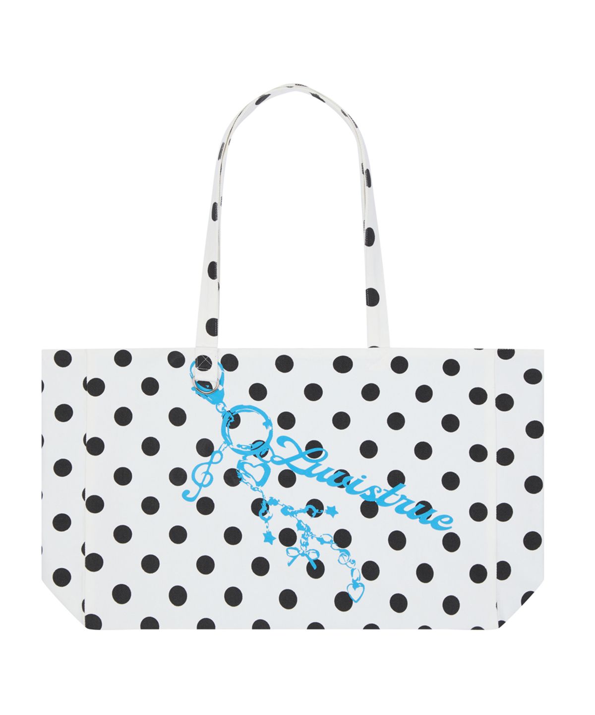 러브이즈트루(LUVISTRUE) SY KEYRING TOTE BAG(WHITE)