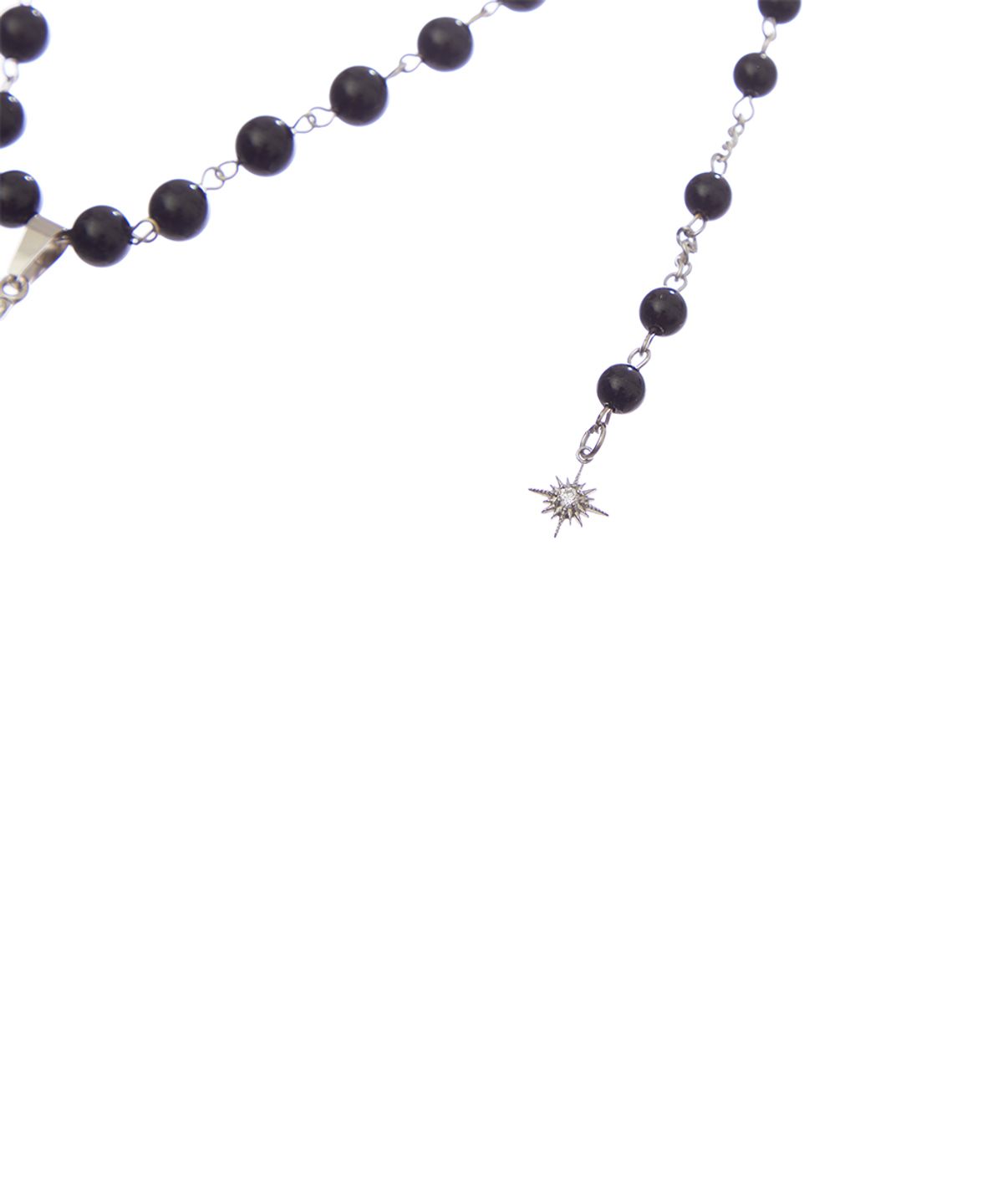 러브이즈트루(LUVISTRUE) SY GUITAR LAYERED NECKLACE(BLACK)