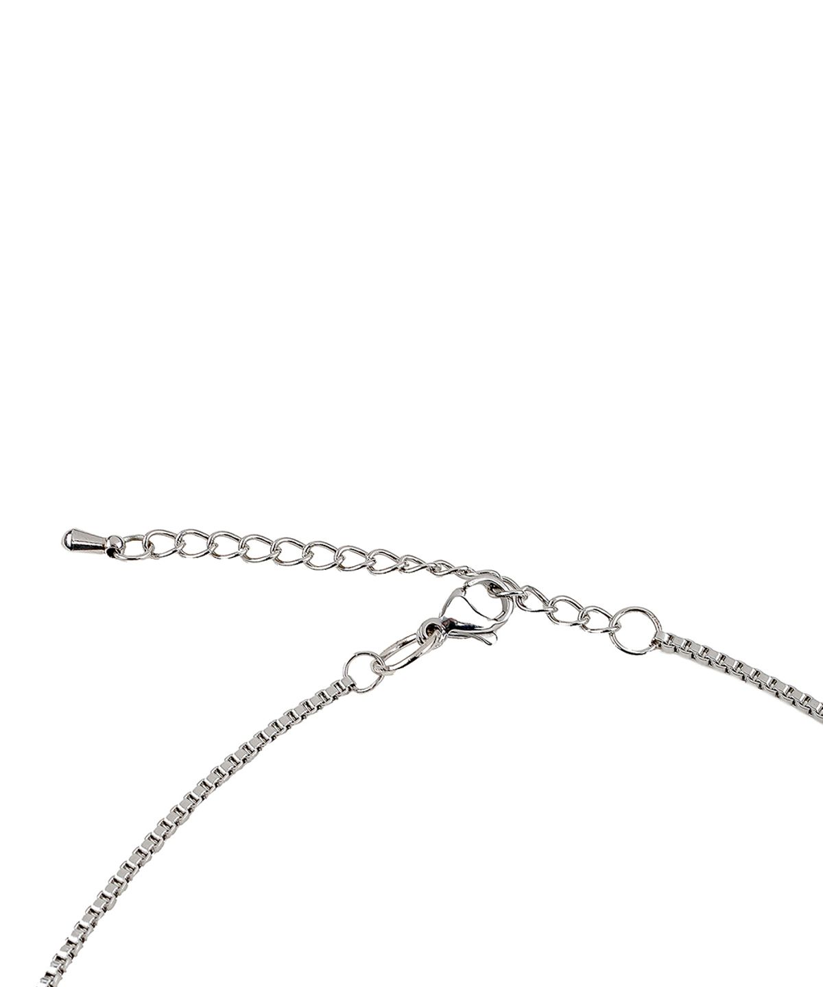 러브이즈트루(LUVISTRUE) SY SYNTHESIZER BOLD NECKLACE(SILVER)