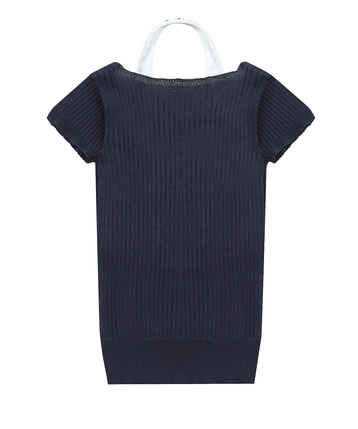 러브이즈트루(LUVISTRUE) SY LAYERED V-NECK KNIT SET(NAVY)