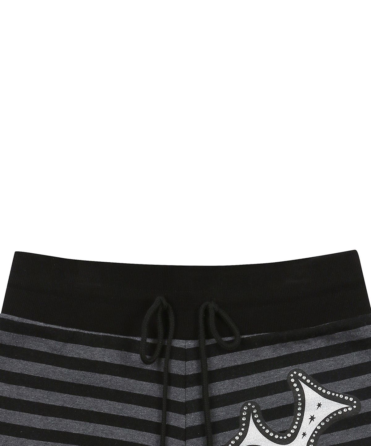 러브이즈트루(LUVISTRUE) SY LACE STRIPE SHORTS(CHARCOAL)