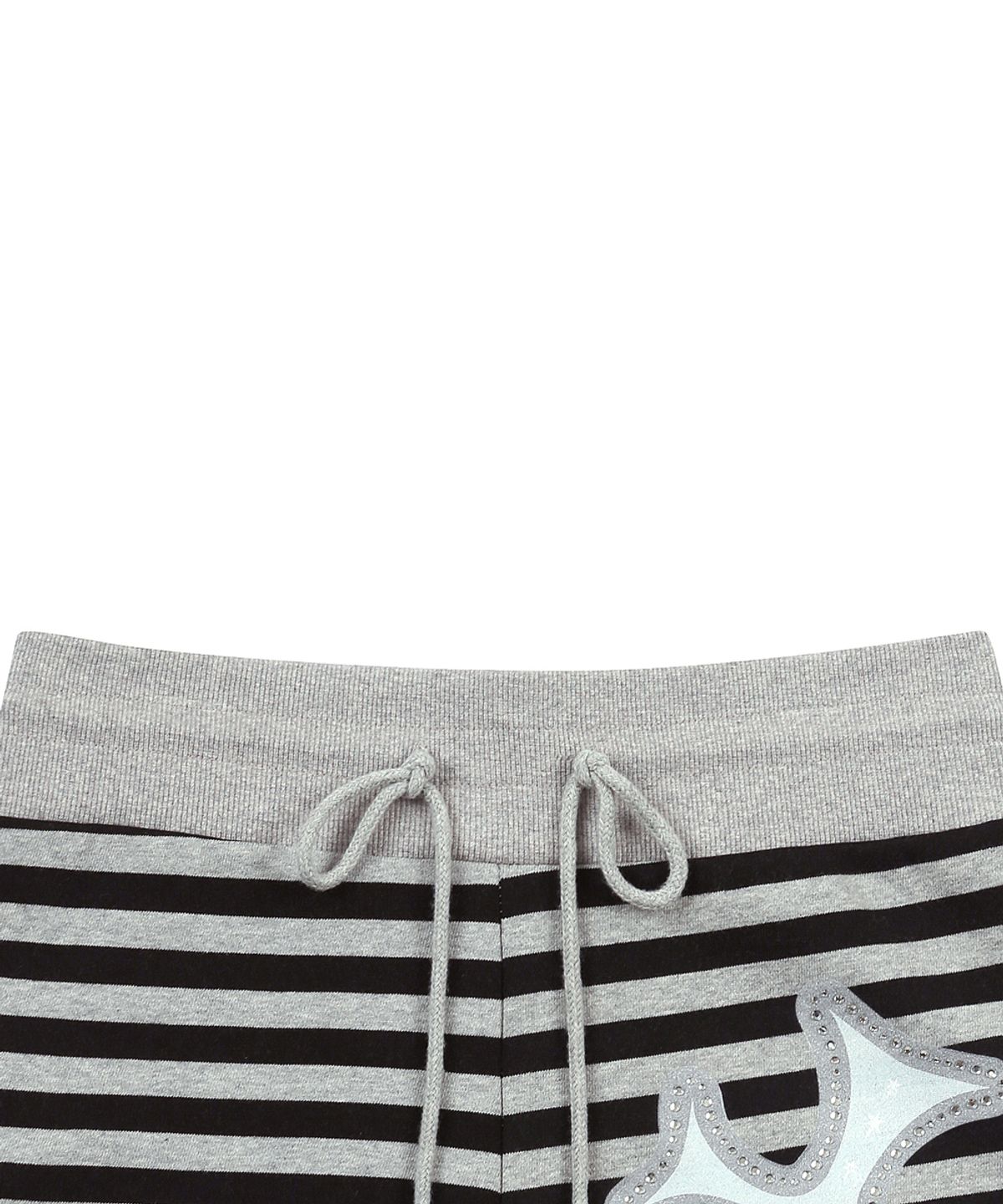 러브이즈트루(LUVISTRUE) SY LACE STRIPE SHORTS(GRAY)