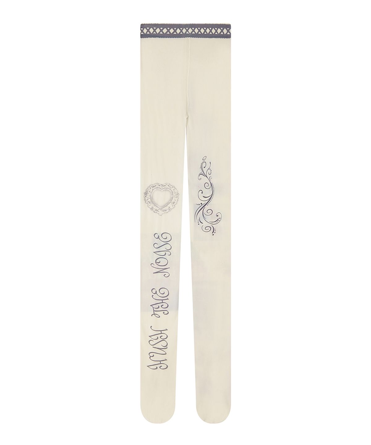 러브이즈트루(LUVISTRUE) SY PRINTED TIGHTS(WHITE)