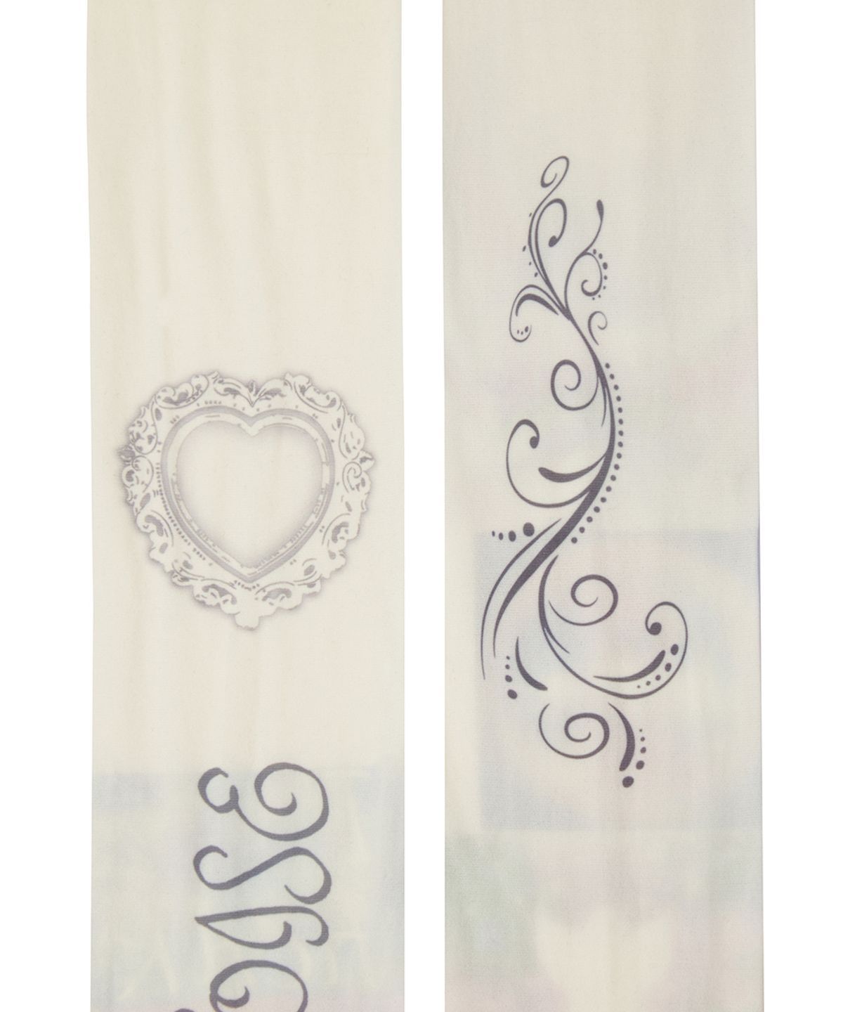 러브이즈트루(LUVISTRUE) SY PRINTED TIGHTS(WHITE)