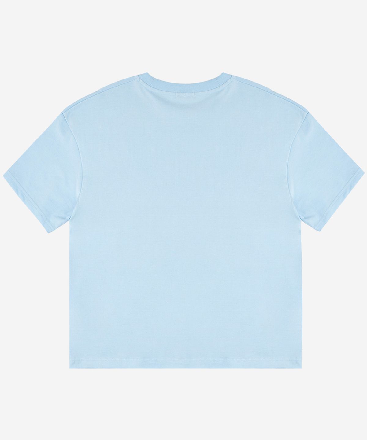 노디(NODI) Flow Arrow Horse crop Tee sky blue